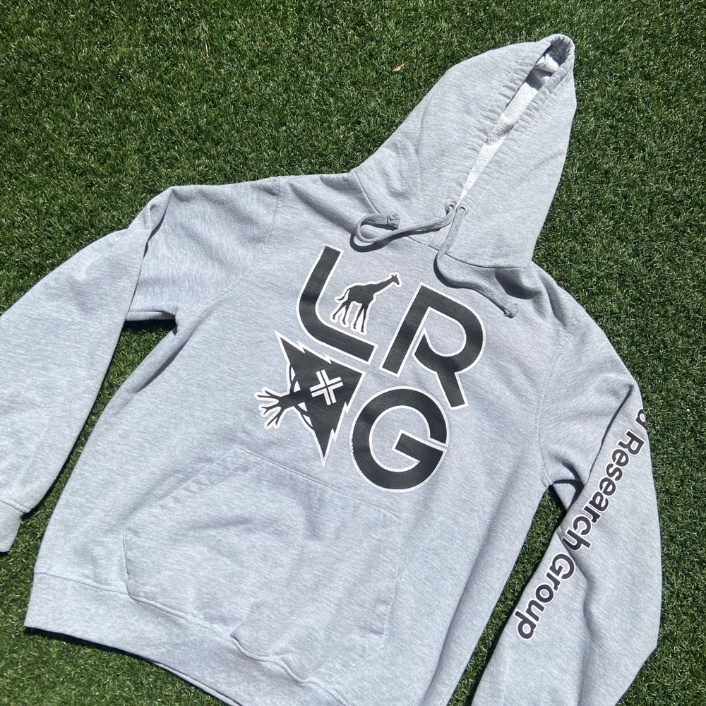 VTG 00’s LRG Grey Pullover Hoodie - Picture 3 of 4